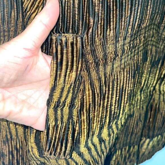 American Designer Styles Bomber Jacket Womens Size Large L Animal Print Vintage - Picture 6 of 10